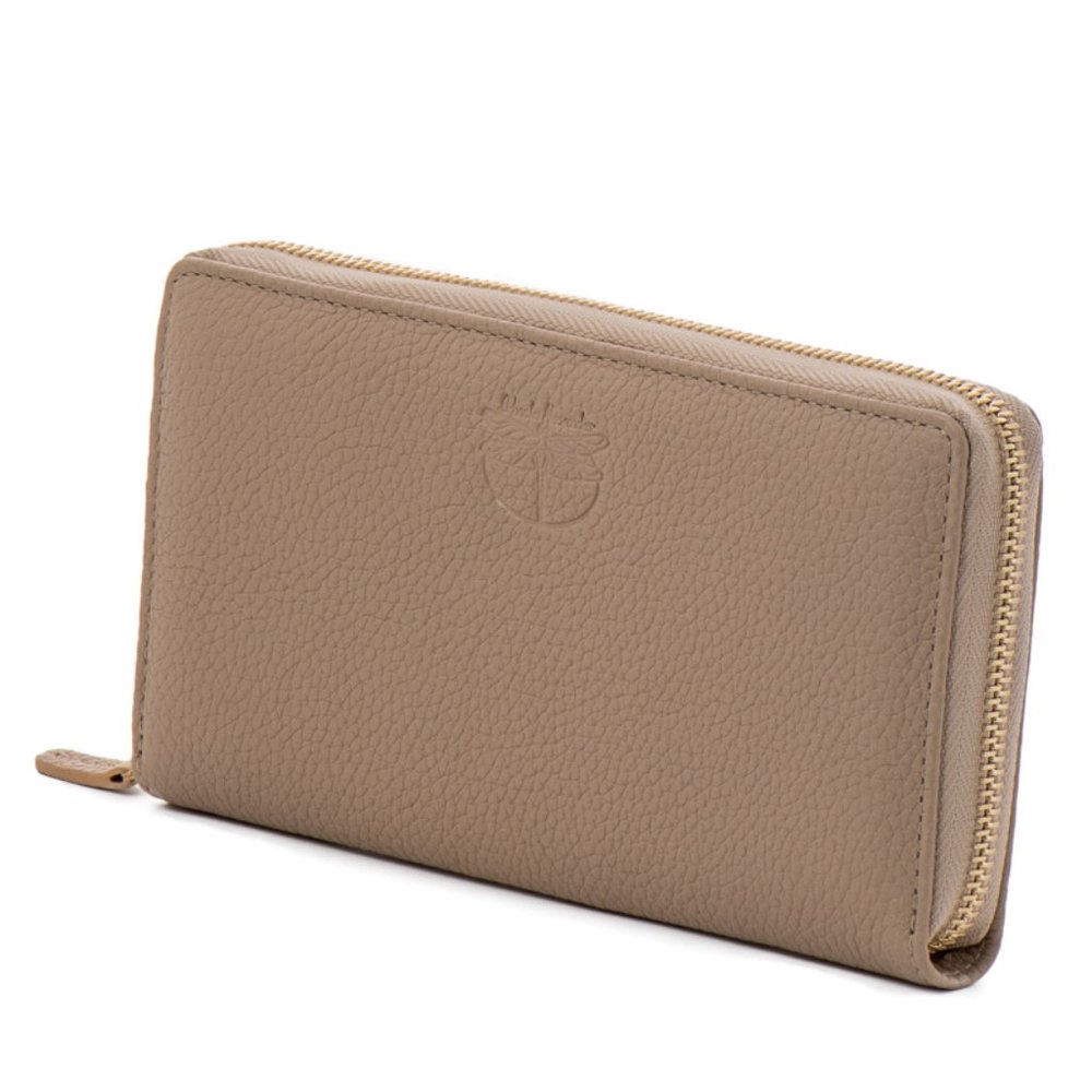Odonate Alexander Leather Zip Wallet